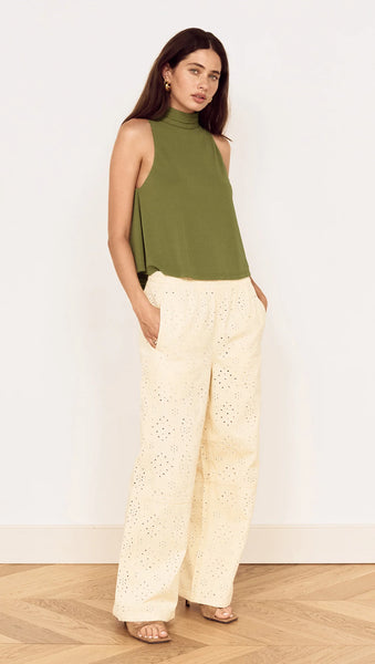 Aster High Neck Top
