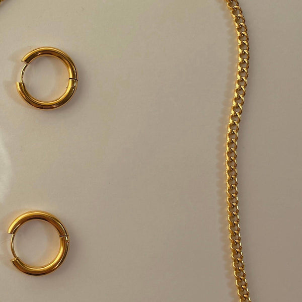 Minimal Hoops 2.0-19mm: Silver