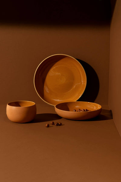 Le "Kuisto" Dinnerware Set - 12 Pieces: Matte Black