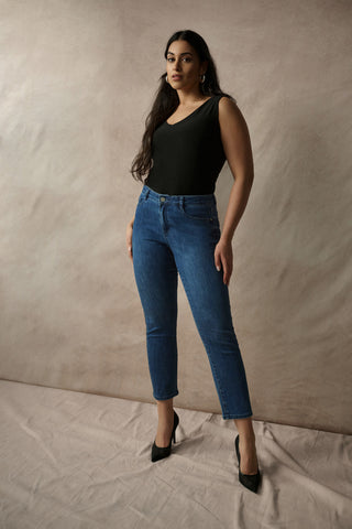 Gia Classic Slim Fit Stretch Jeans