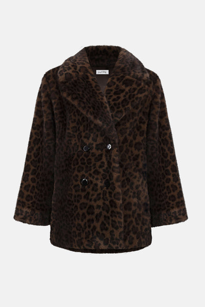 Jennifer Faux Fur Leopard Jacket