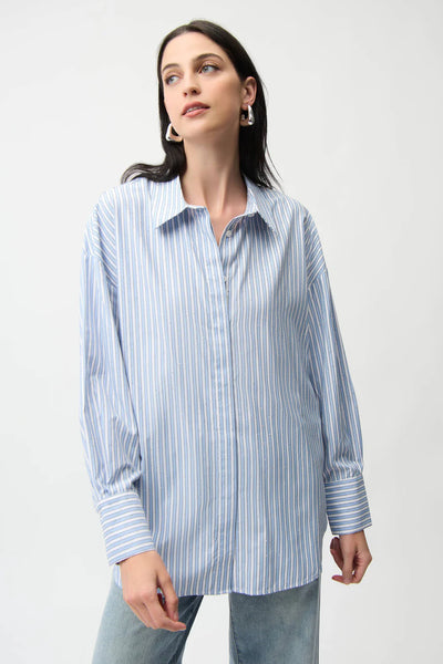 Striped Button-Up