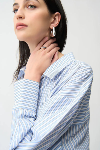 Striped Button-Up