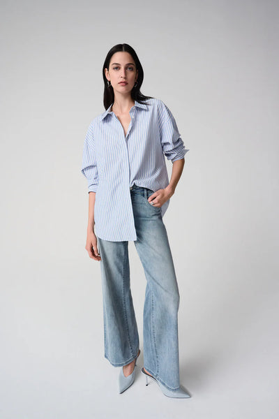 Striped Button-Up