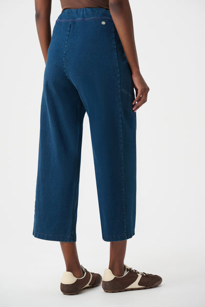 Heather Pull On Denim Pant