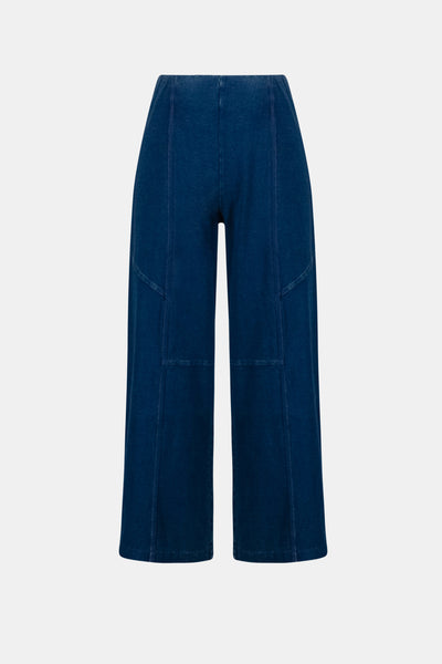 Heather Pull On Denim Pant