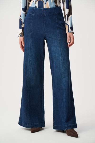 Featherweave Denim Palazzo