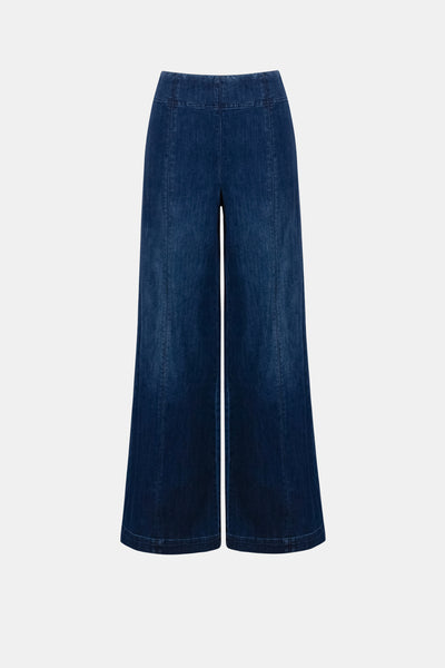 Featherweave Denim Palazzo