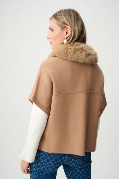 Rinna Jacket With Detachable Fur Collar