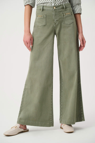 Featherweave Denim Palazzo Jeans
