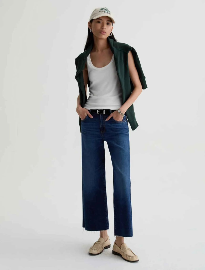 Saige Wide Leg Crop Outspoken