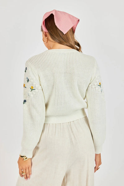 Bettie Embroidered Sweater