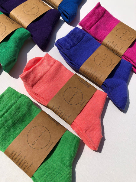 MERINO SMART SOCKS - crystal bright: Emerald