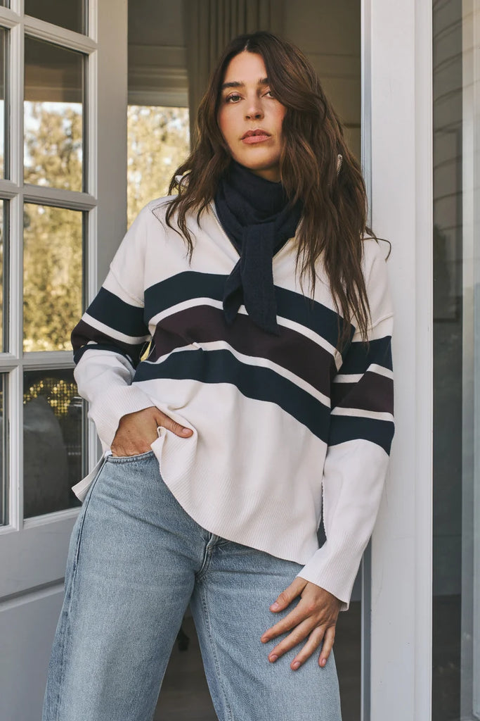 Idris Striped Sweater