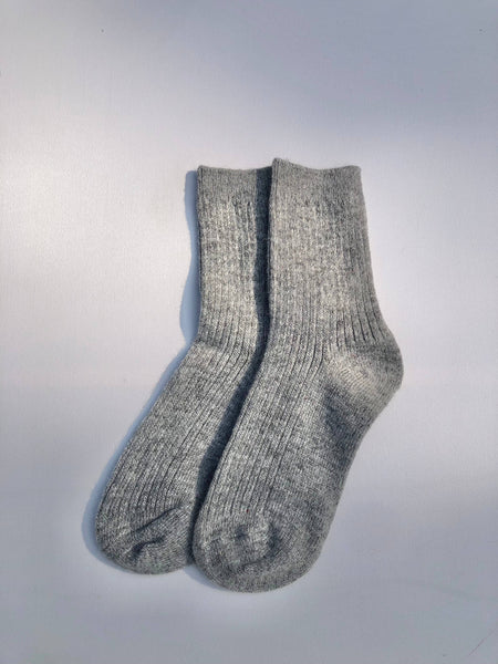 ICELAND WOOL SOCKS - neutral: Oat