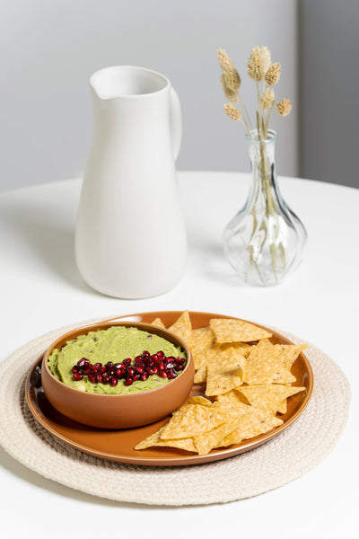 Handmade Stoneware Tapas Bowl | Ewa 5.9": Matte White