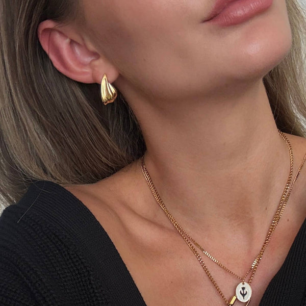 Maha Earrings- Gold