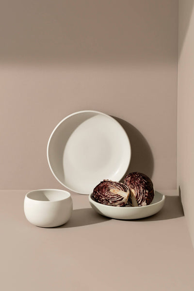 Le "Kuisto" Dinnerware Set - 12 Pieces: Matte Black