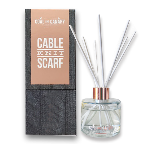 CABLE KNIT SCARF REED DIFFUSER