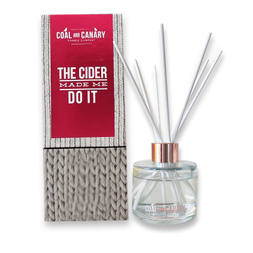 THE CIDER MADE ME DO IT REED DIFFUSER