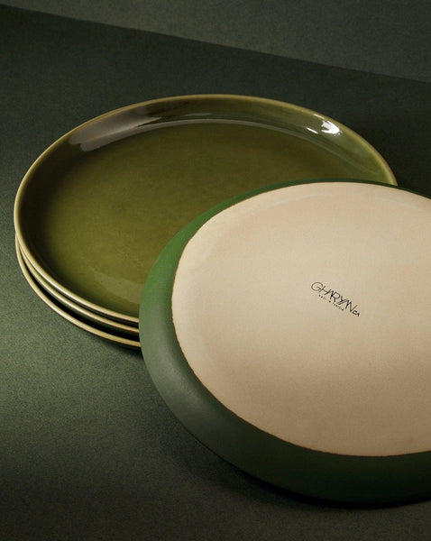 Family Feast Dinnerware Set: Matte Black