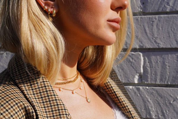 The Elliot Mini Chain Necklace: 14"