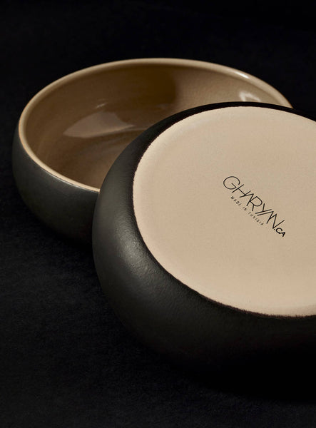 Handmade Stoneware Tapas Bowl | Ewa 5.9": Matte White