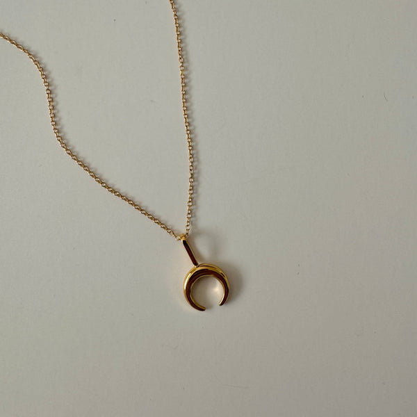 Half Moon 2.0 Necklace- Gold