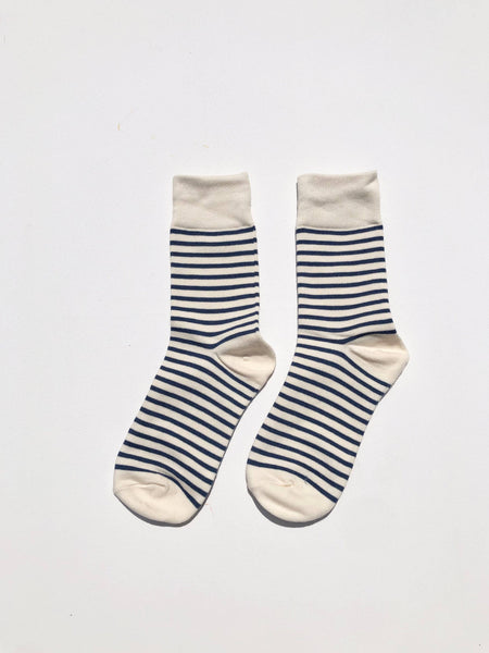 COLOR STRIPE SOCKS: Burgundy