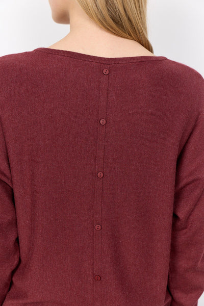 Dollie Sweater With Button Detail