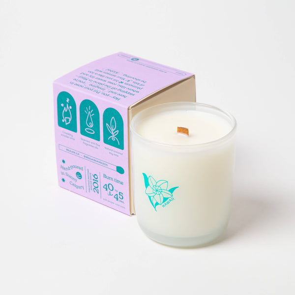 Hawaii - Plumeria & Lilac Coconut Soy 8oz Candle