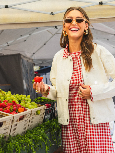 Teacup Gingham Jacket