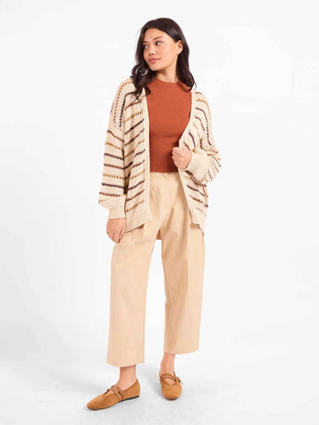 Lost Range Stripe Cardigan