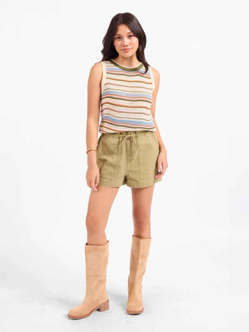 Fall Stripe Sweater Vest