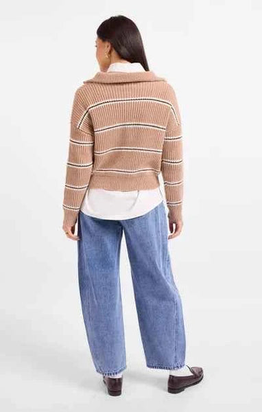 Warm Chai Quarter Zip Pullover