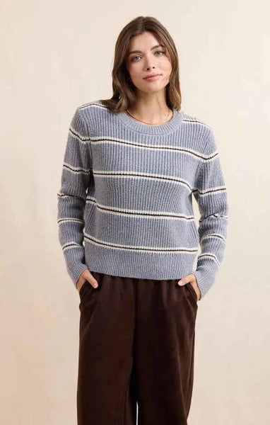Warm Chai Stripe Sweater