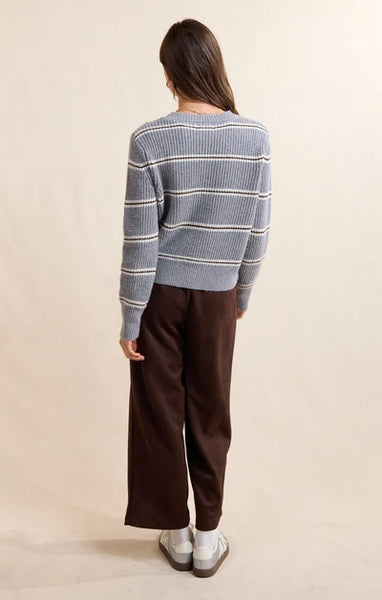Warm Chai Stripe Sweater