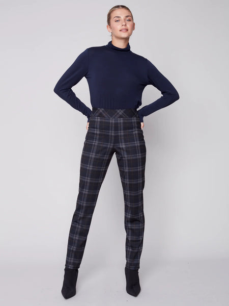 REVERSIBLE PLAID PANT