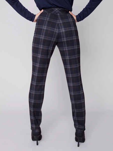 REVERSIBLE PLAID PANT