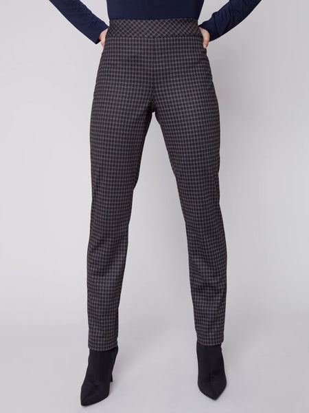 REVERSIBLE PLAID PANT