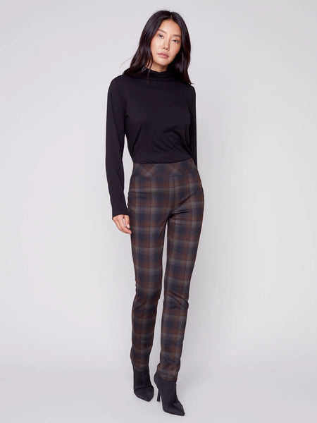 REVERSIBLE PLAID PANT