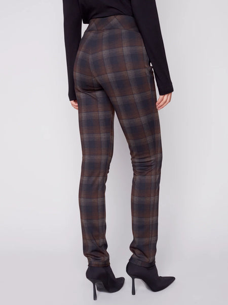 REVERSIBLE PLAID PANT