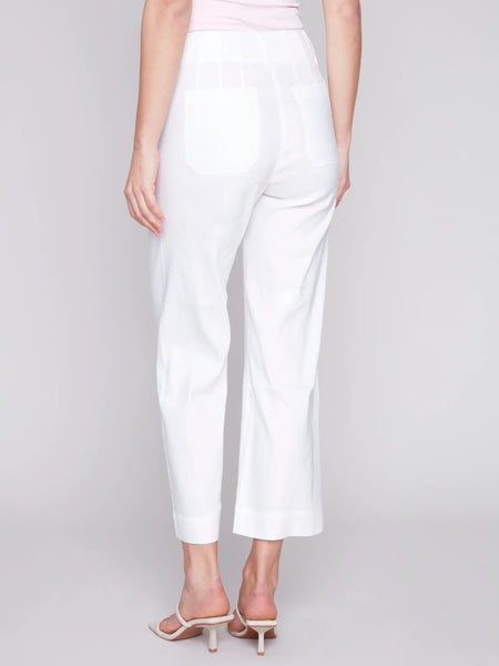 STRAIGHT LEG CROP PANT