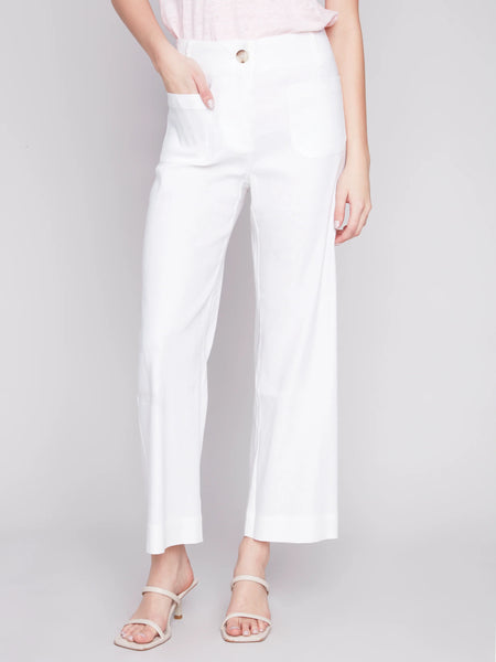 STRAIGHT LEG CROP PANT