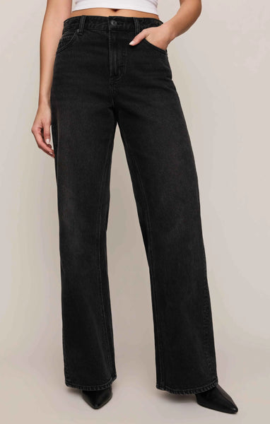 The Head Turner High-Rise Wide Denim