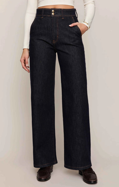 The Atelier High-Rise Trouser Denim