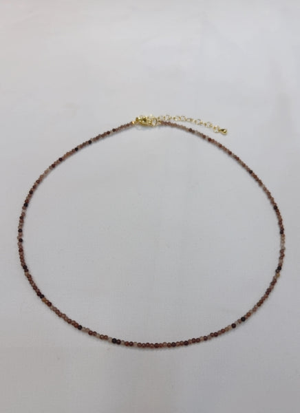 Picasso Jasper Crystal Necklace