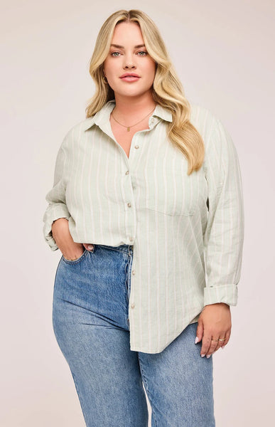 DOMINIQUE BUTTON DOWN SHIRT