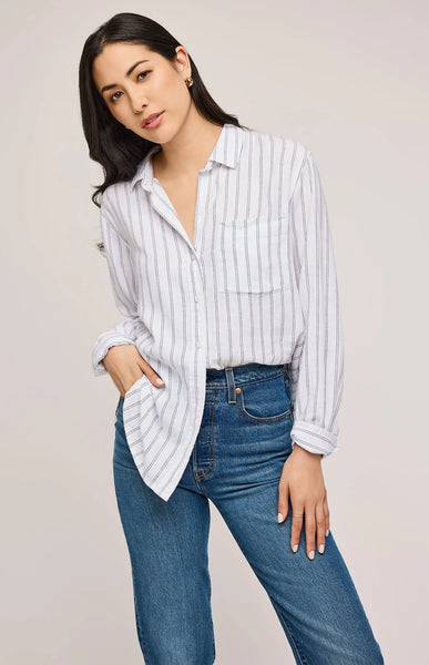 DOMINIQUE BUTTON DOWN SHIRT