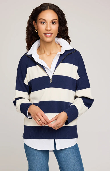 Iridis Striped Sweater